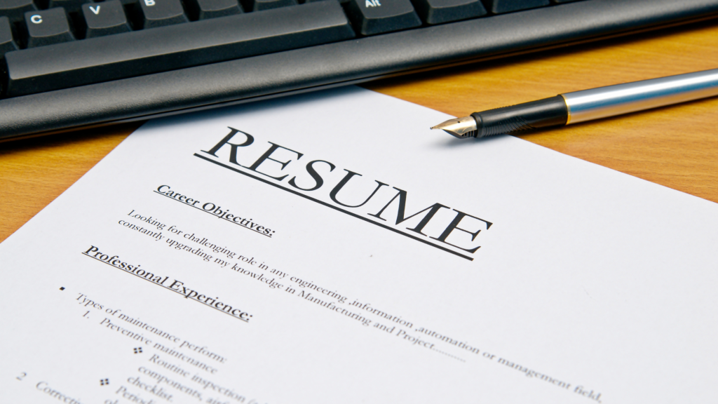 how to write a resume that gets noticed